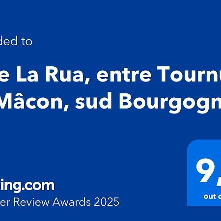 Gite La Rua, Entre Tournus Et Macon, Sud Bourgogne Montbellet Zewnętrze zdjęcie